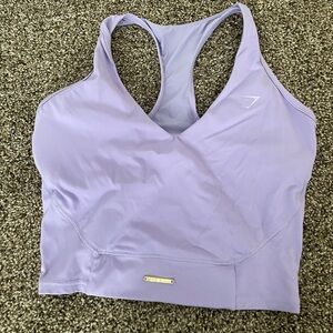 Gymshark Sports Bra Lavender Tank